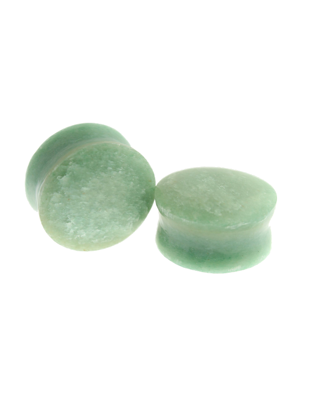 Amazonite Plugs 1” (25mm)